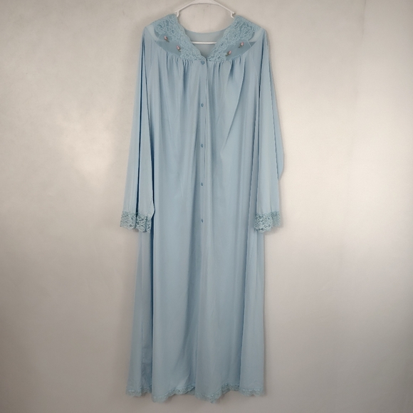 Vintage 70s 80s Women's Nylon Nightgown Bundle Of 6 Grandma Chic - Picture 4 of 12